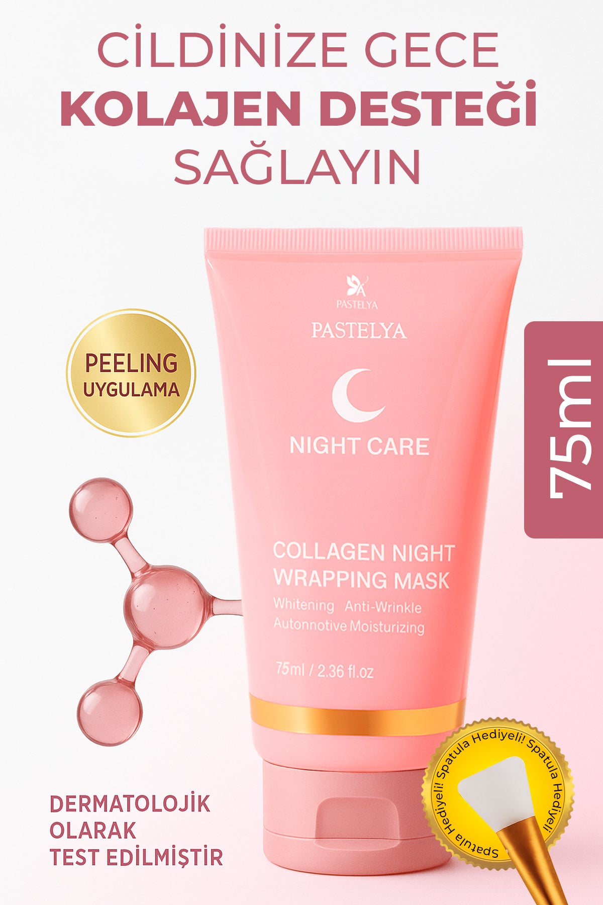Pastelya Glass Skin Kolajen Maskesi